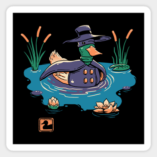 Dark Duck Costume Sticker